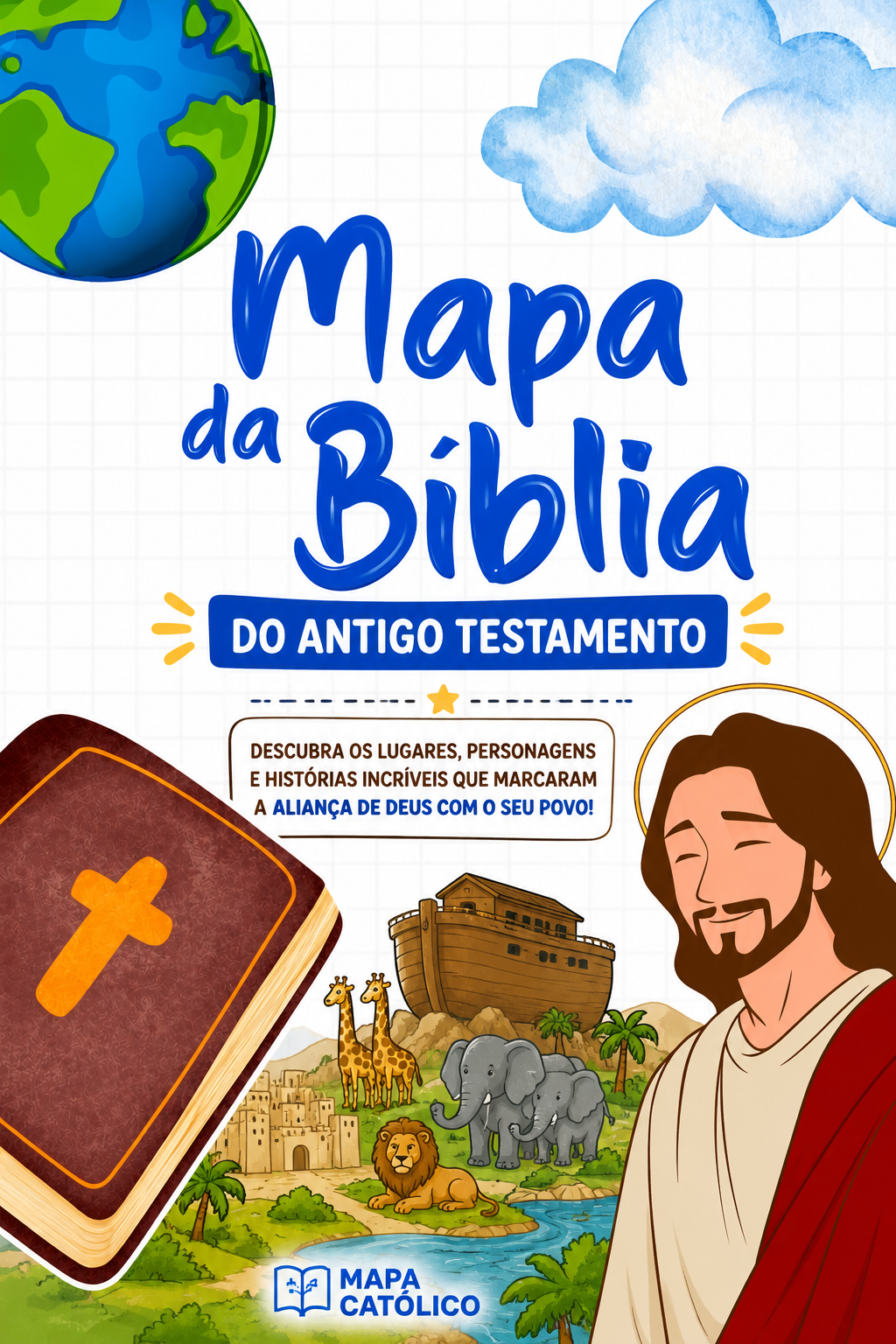 Mapa da Biblia: Antigo Testamento