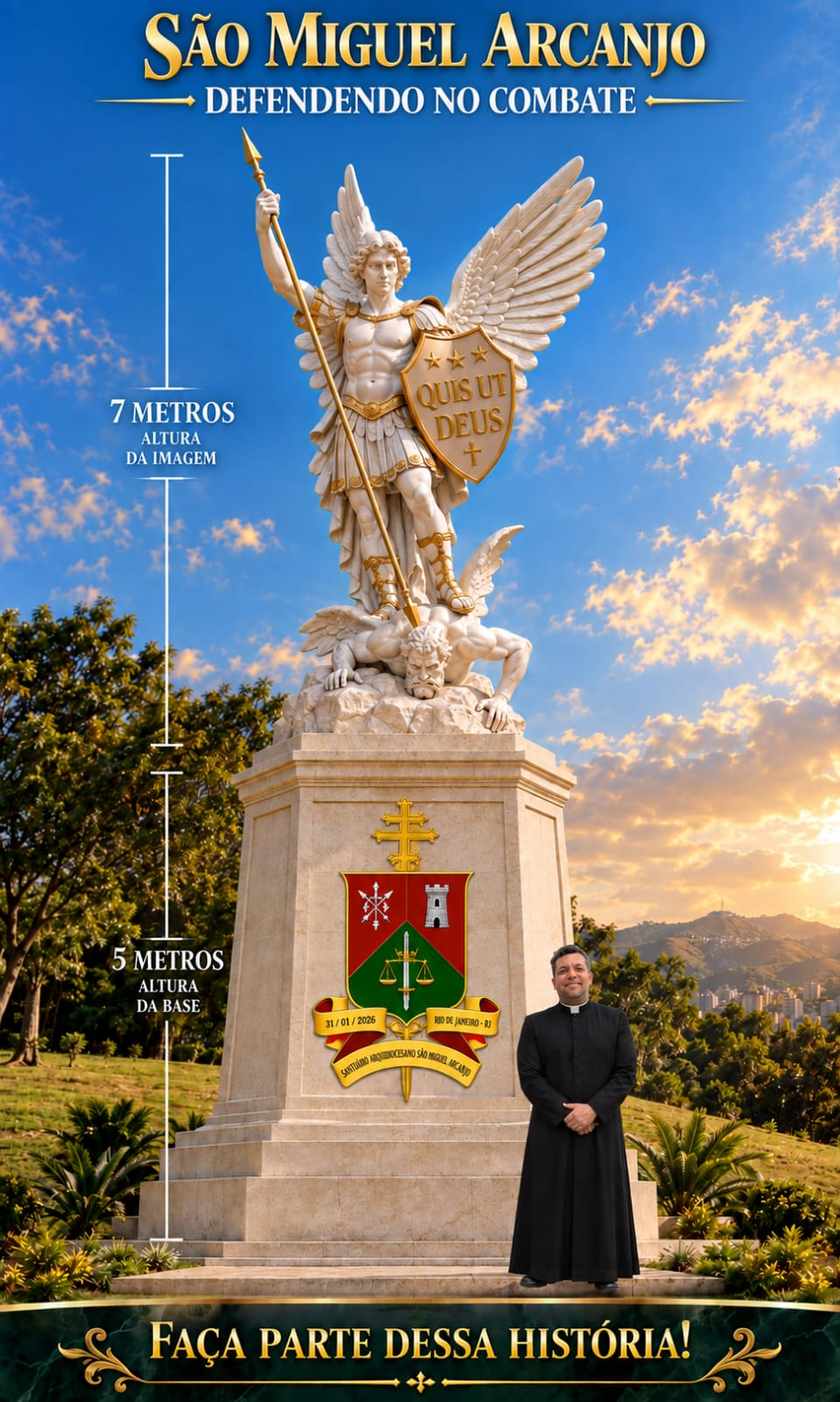 Seja um amigo de São Miguel Arcanjo